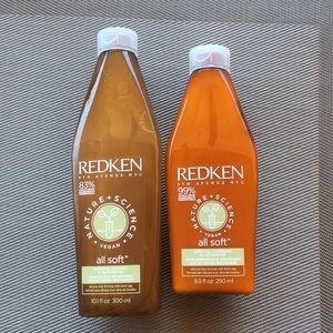 NWOT Redken All Soft Vegan Shampoo & Conditioner